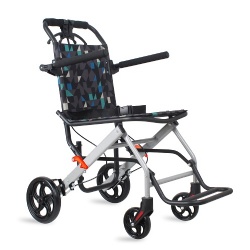 PRK-06A-8 Lightweight Steel Manual Wheelchair For Travel