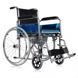 PRK-812 Commode Manual Wheelchair